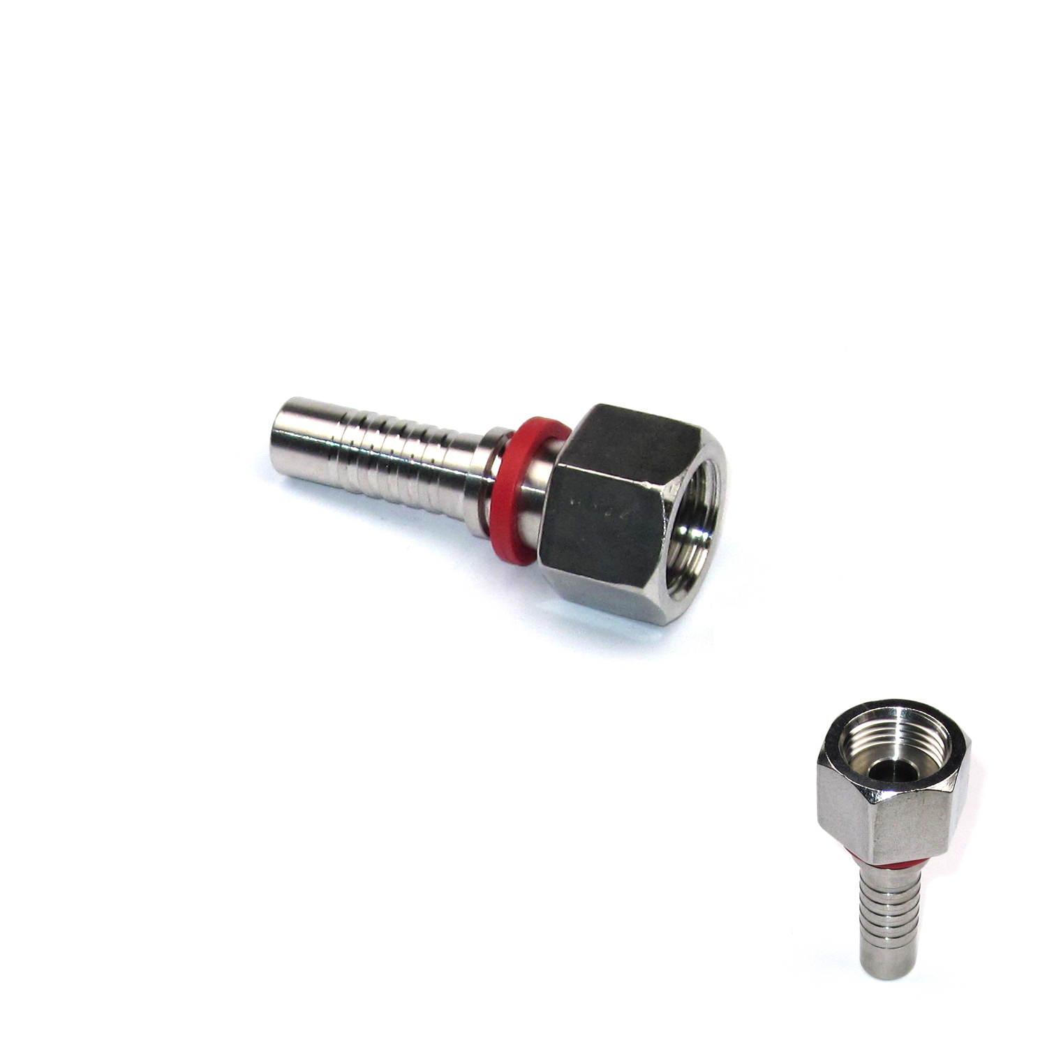 10213 16 16vlrvs Crimp Fitting Bsp Female Swivel Flat Seat Dkr F Geeve Hydraulics B V