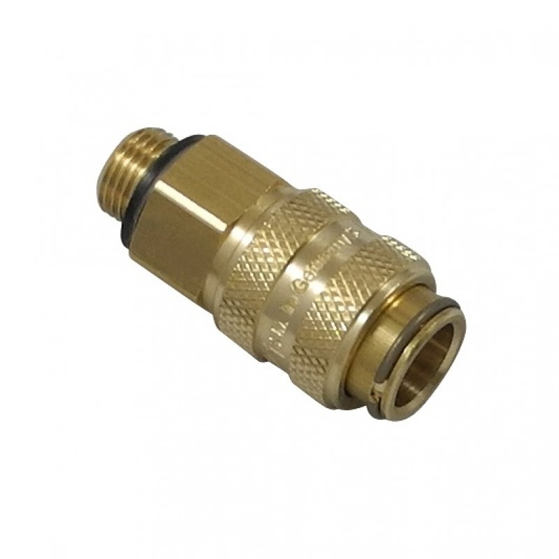 Parker Hannifin 207P-8 Brass Coupling Pipe Fitting 1/2 Female Thread x 1/2 Female Thread 