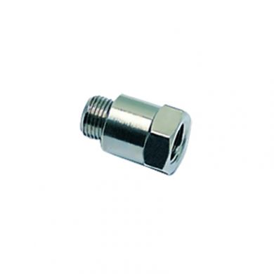 Long Nickel Plated Brass Extended Male/Female BSP Adaptor 